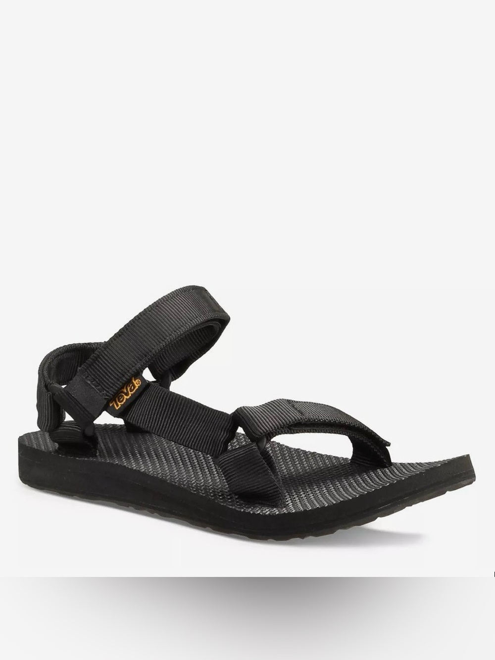 Teva Men’s Size 11 Black Original Universal Urban Sandals Sport Hiking Repreve